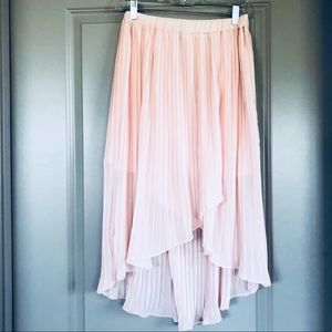 NEW Chiffon High-Low Skirt